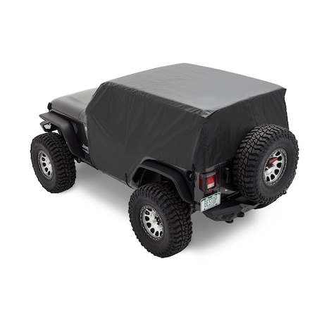 Bestop All Weather Jeep Trail Cover For Jeep 2007-2018 Wrangler JK 2 Door 81044-01